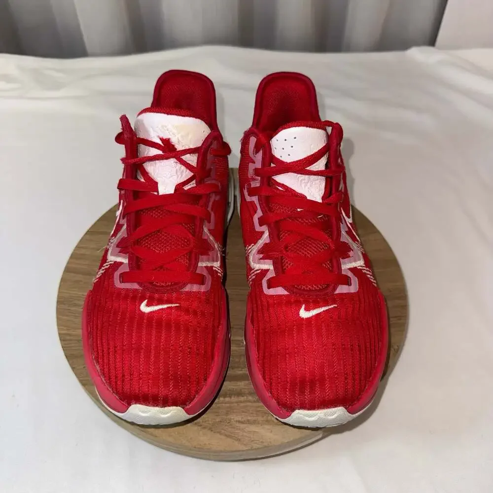 Nike LeBron Witness 6 University Red White Basketball Shoes
